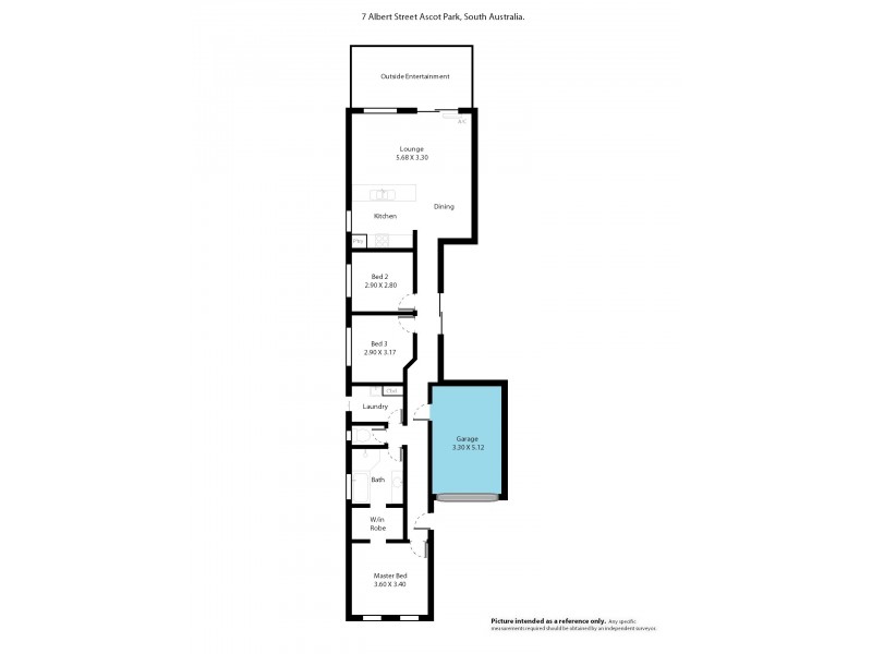 7 Albert Street, Ascot Park SA 5043 Floorplan