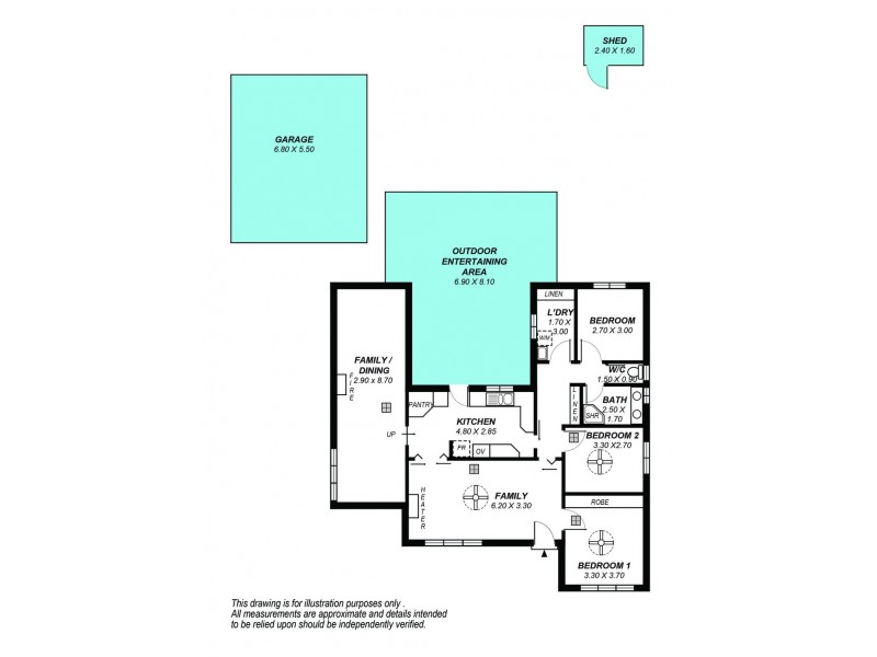 23 Paterson Drive, Hackham SA 5163 Floorplan