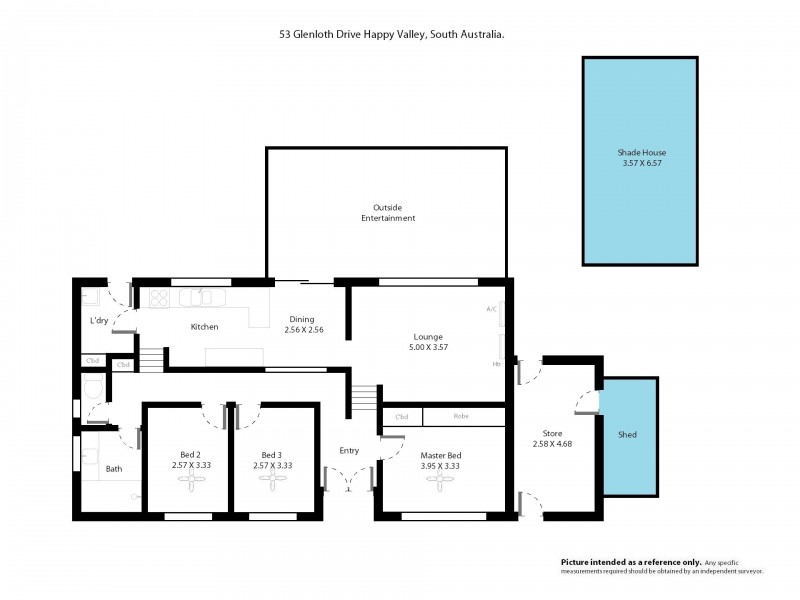 53 Glenloth Drive, Happy Valley SA 5159 Floorplan