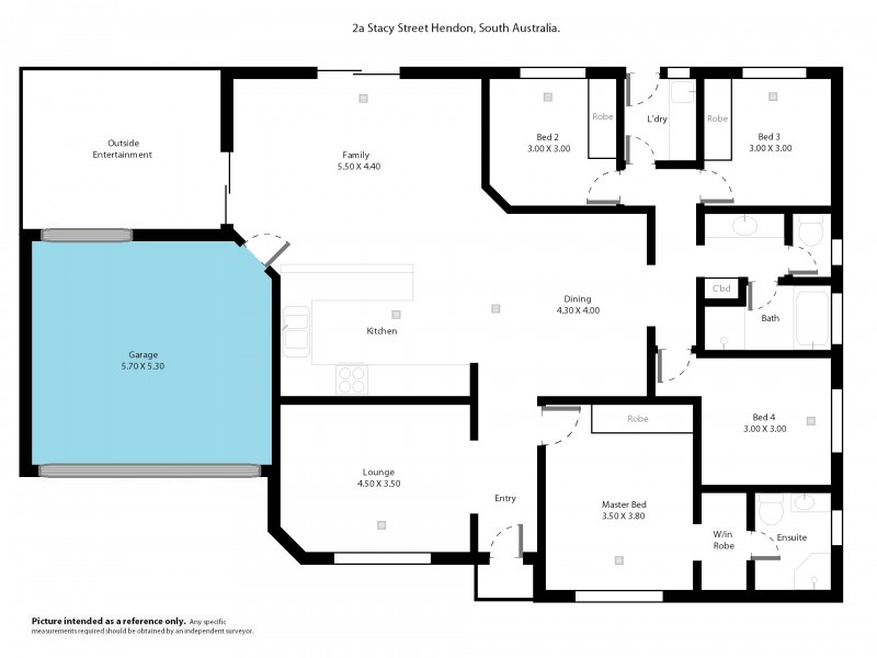 2a Stacy Street, Hendon SA 5014 Floorplan