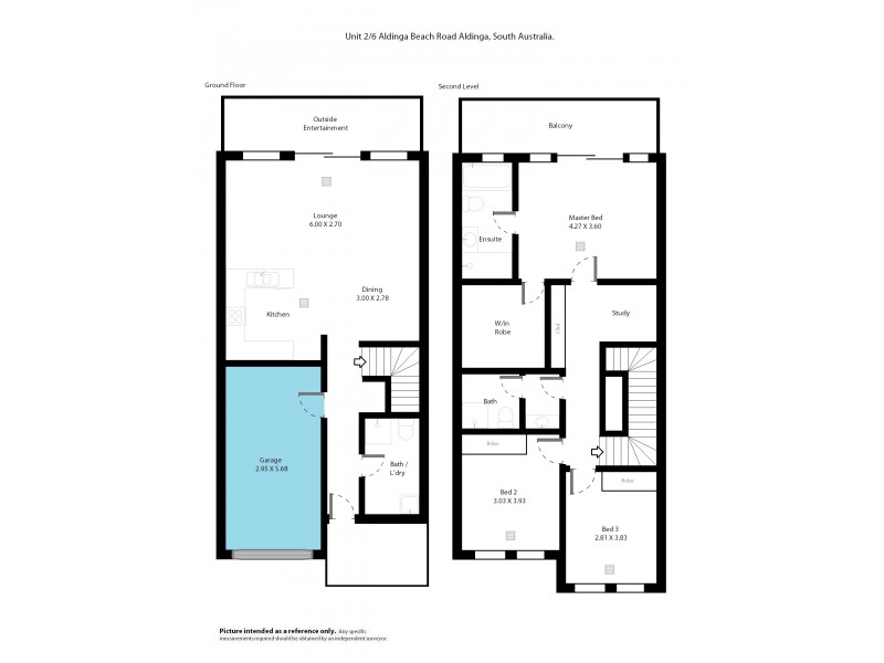 2/6 Aldinga Beach Road, Aldinga Beach SA 5173 Floorplan