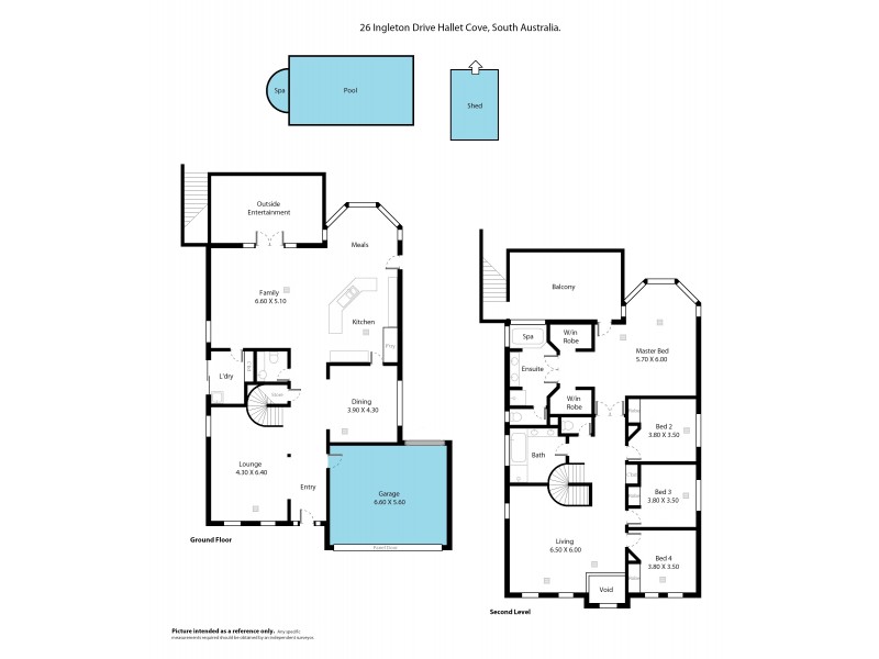 26 Ingleton Drive, Hallett Cove SA 5158 Floorplan