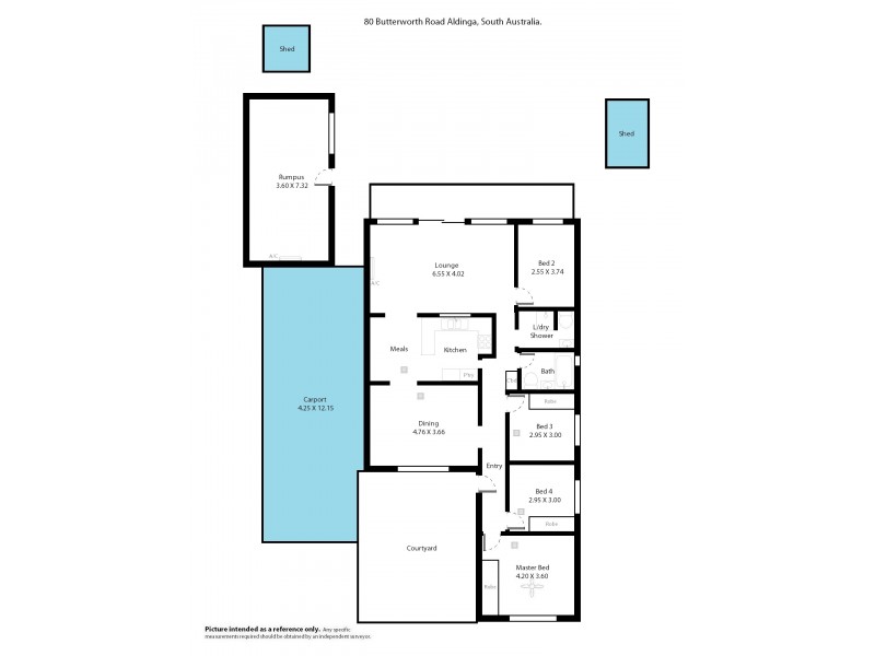 80 Butterworth Road, Aldinga Beach SA 5173 Floorplan
