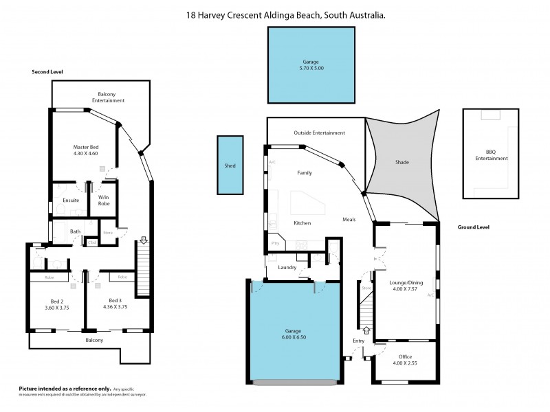 18 Harvey Crescent, Aldinga Beach SA 5173 Floorplan