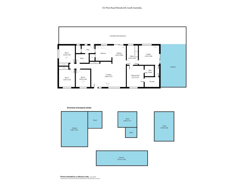 153 Pine Road, Onkaparinga Hills SA 5163 Floorplan