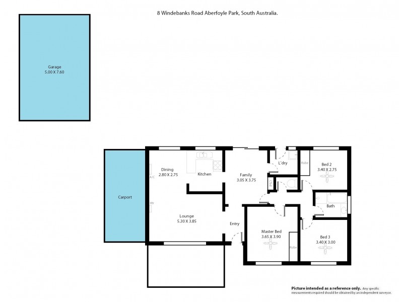 8 Windebanks Road, Happy Valley SA 5159 Floorplan