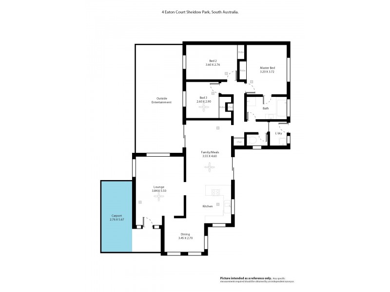 4 Eaton Court, Sheidow Park SA 5158 Floorplan