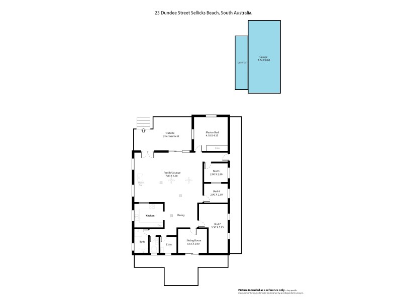 23 Dundee Street, Sellicks Beach SA 5174 Floorplan