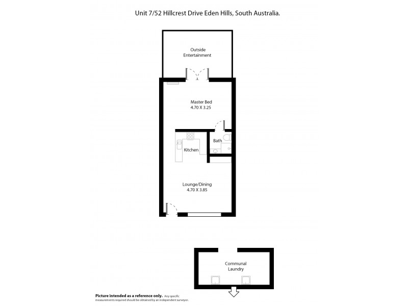 7-52 Hillcrest Drive, Eden Hills SA 5050 Floorplan
