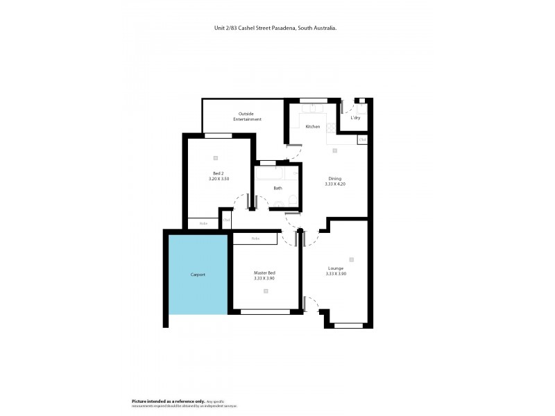 2-83 Cashel Street, Pasadena SA 5042 Floorplan