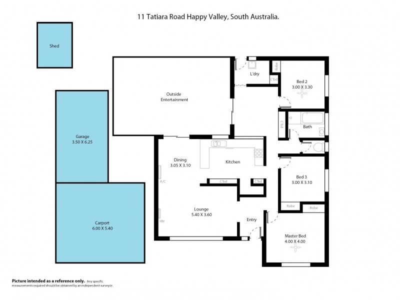 11 Tatiara Road, Happy Valley SA 5159 Floorplan