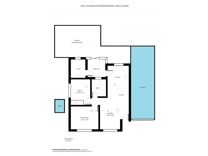 3-803 Marion Road, Mitchell Park SA 5043 Floorplan