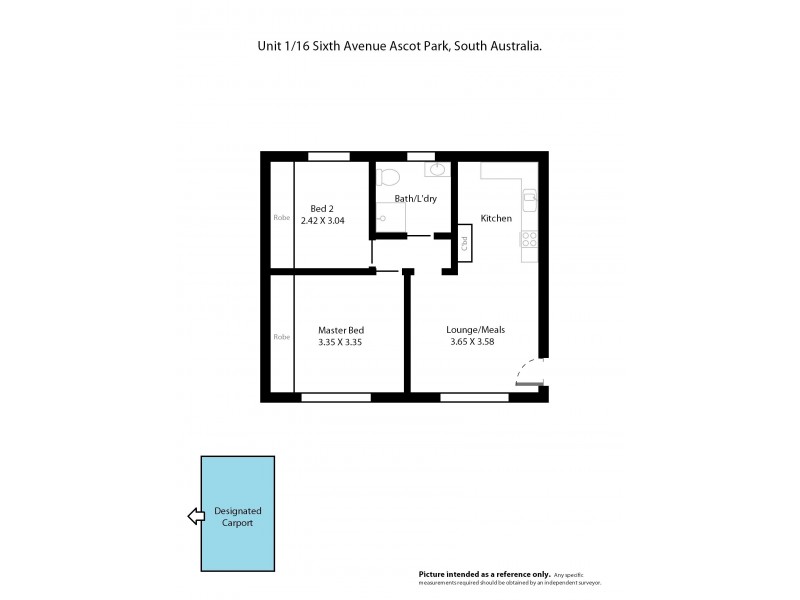 1-16 Sixth Avenue, Ascot Park SA 5043 Floorplan