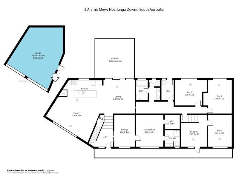 5 Aramis Mews, Noarlunga Downs SA 5168 Floorplan
