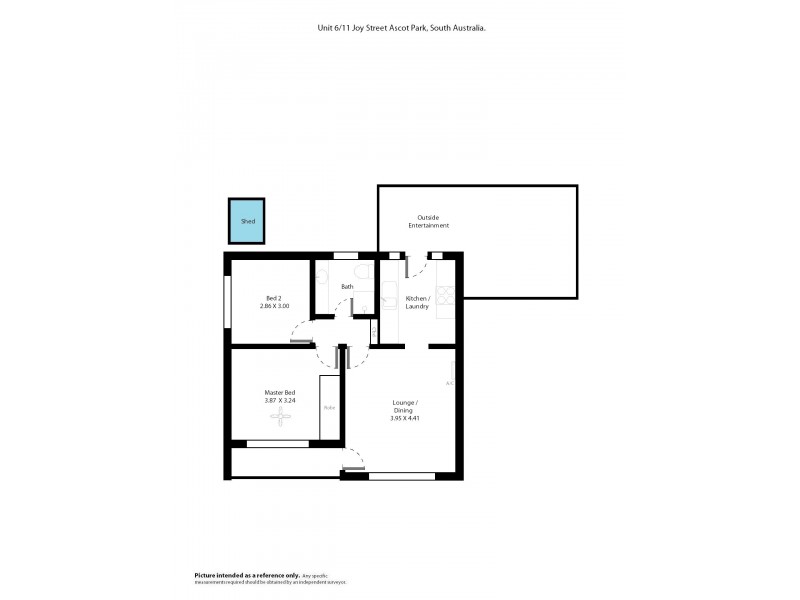 6-11 Joy Street, Ascot Park SA 5043 Floorplan