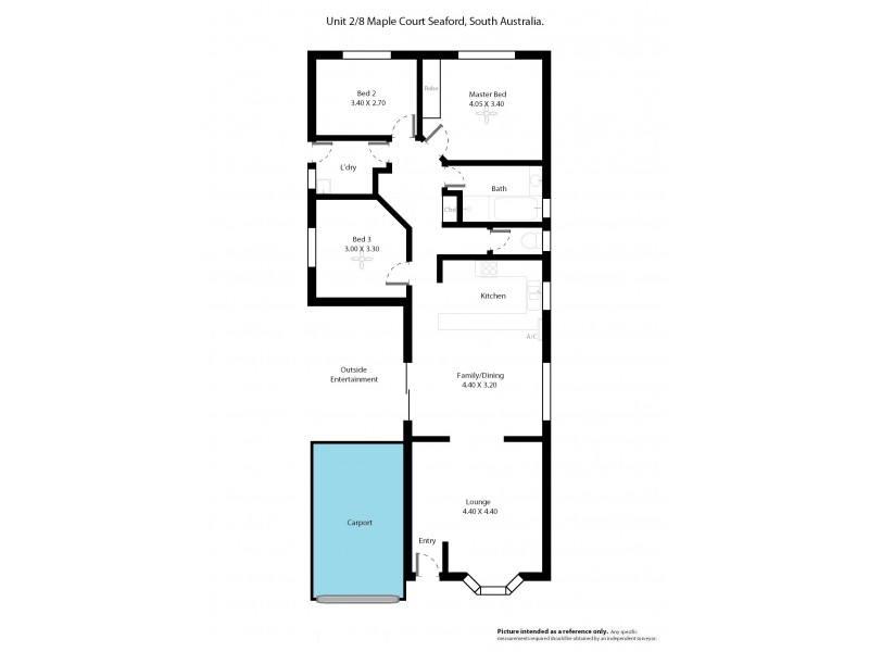 8A Maple Court, Seaford SA 5169 Floorplan
