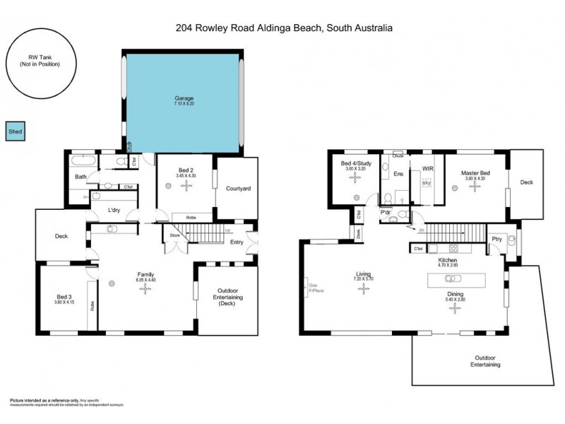 204 Rowley Road, Aldinga Beach SA 5173 Floorplan