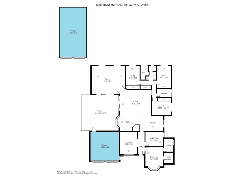 3 Main Road, Mclaren Flat SA 5171 Floorplan