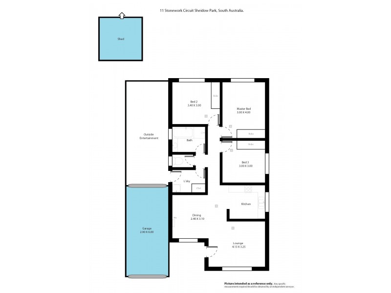 11 Stonework Circuit, Sheidow Park SA 5158 Floorplan