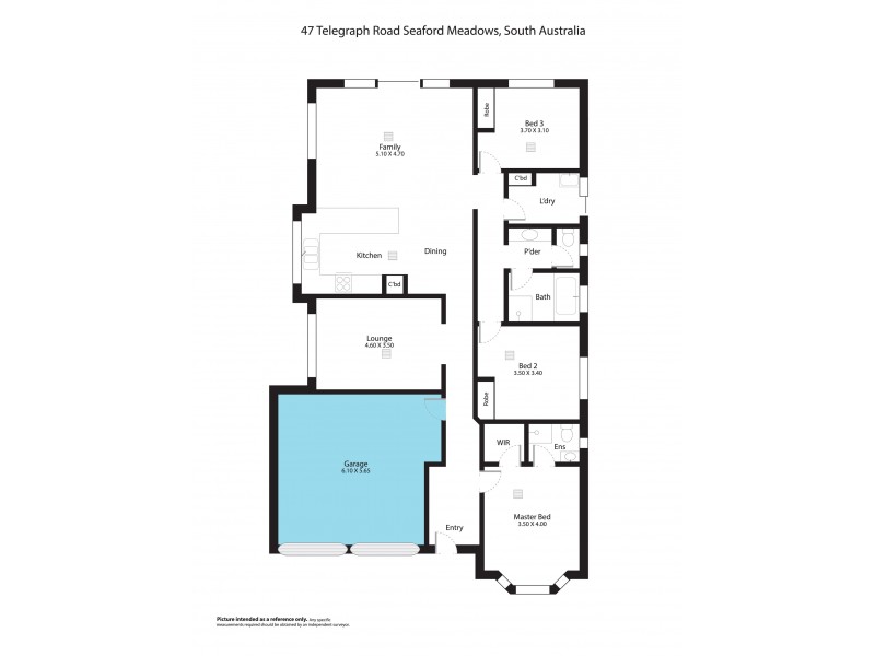 47 Telegraph Road, Seaford Meadows SA 5169 Floorplan