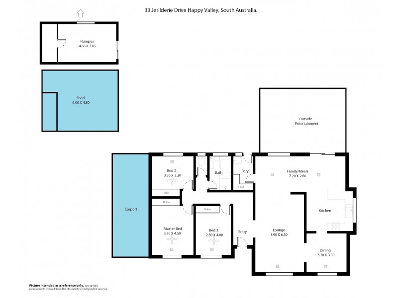 33 Jerilderie Drive, Happy Valley SA 5159 Floorplan