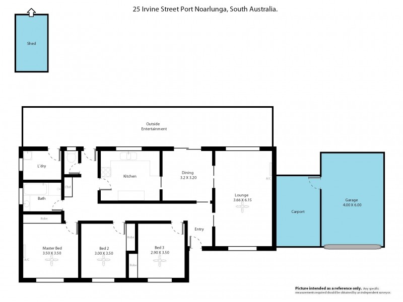25 Irvine Street, Port Noarlunga SA 5167 Floorplan
