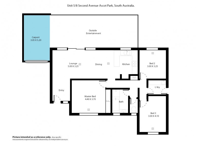 5-8 Second Avenue, Ascot Park SA 5043 Floorplan