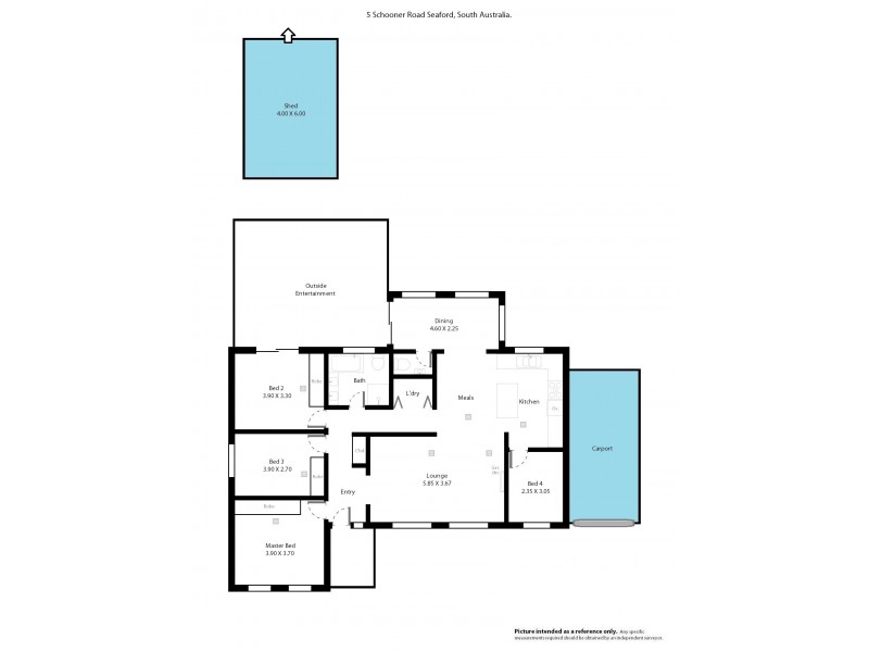 5 Schooner Road, Seaford SA 5169 Floorplan