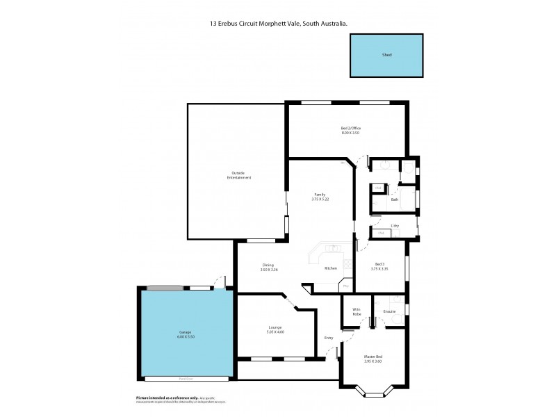 13 Erebus Circuit, Morphett Vale SA 5162 Floorplan