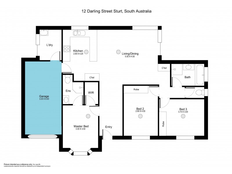 12 Darling Street, Sturt SA 5047 Floorplan