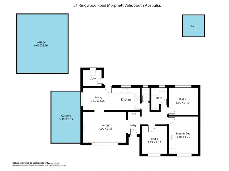 51 Ringwood Road, Morphett Vale SA 5162 Floorplan