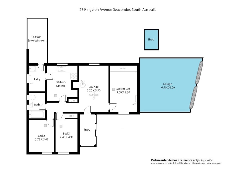 27 Kingston Avenue, Seacombe Gardens SA 5047 Floorplan