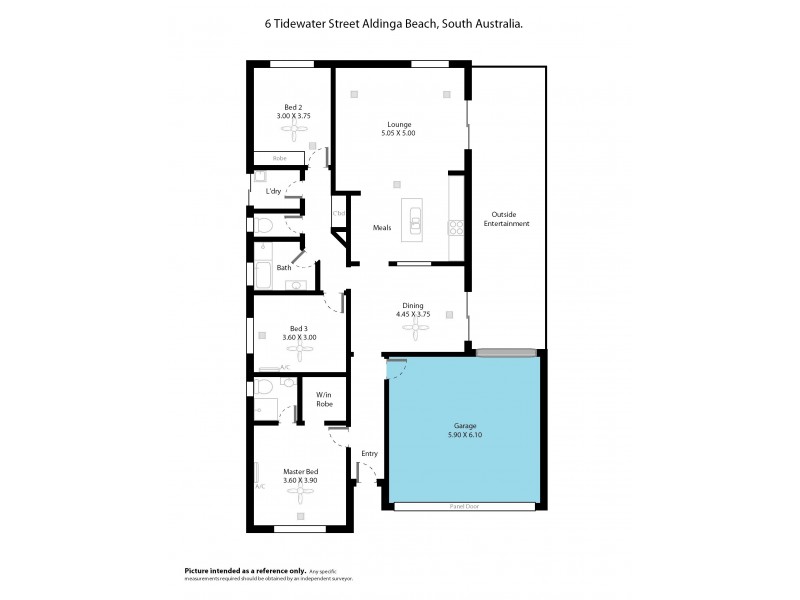 6 Tidewater Street, Aldinga Beach SA 5173 Floorplan