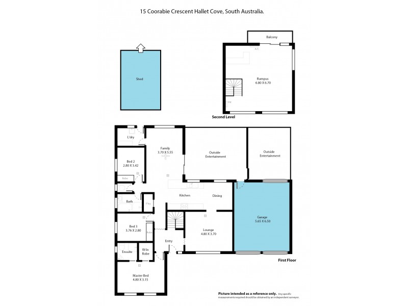 15 Coorabie Crescent, Hallett Cove SA 5158 Floorplan