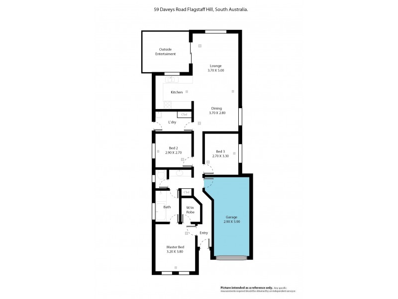 59a Daveys Road, Flagstaff Hill SA 5159 Floorplan