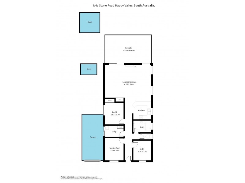 1/4a Stone Road, Happy Valley SA 5159 Floorplan