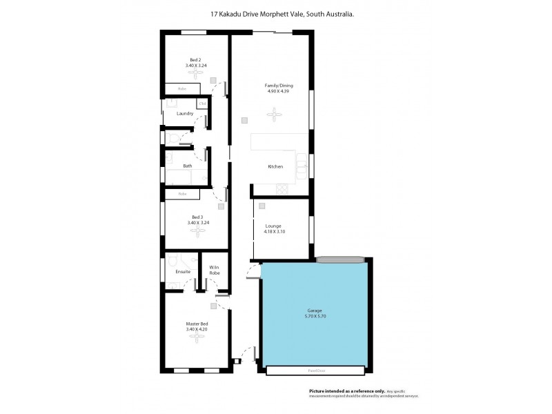17 Kakadu Drive, Morphett Vale SA 5162 Floorplan