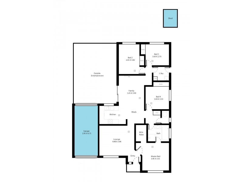 10 Alana Walk, Woodcroft SA 5162 Floorplan