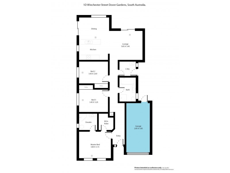 1C-1D Winchester Street, Dover Gardens SA 5048 Floorplan