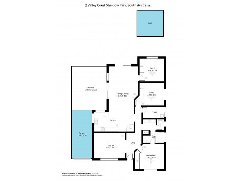 2 Valley Court, Sheidow Park SA 5158 Floorplan