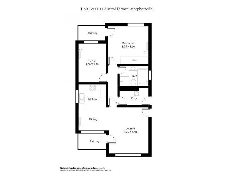 12-15 Austral Terrace, Morphettville SA 5043 Floorplan