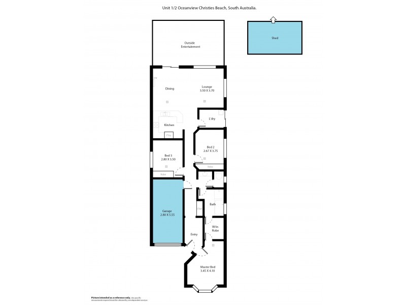 2a Oceanview Road, Christies Beach SA 5165 Floorplan