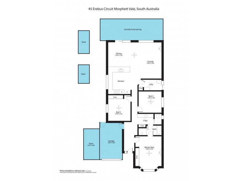 45 Erebus Circuit, Morphett Vale SA 5162 Floorplan
