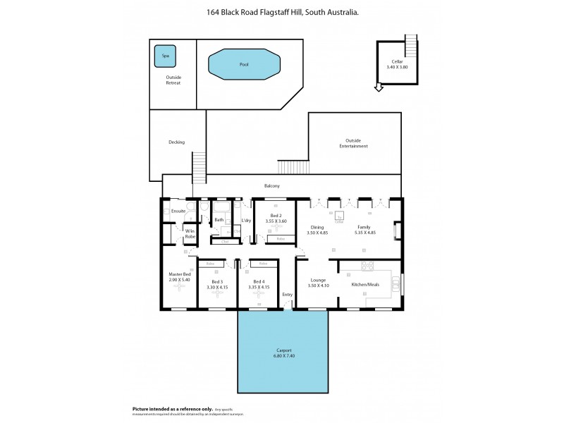 164 Black Road, Flagstaff Hill SA 5159 Floorplan