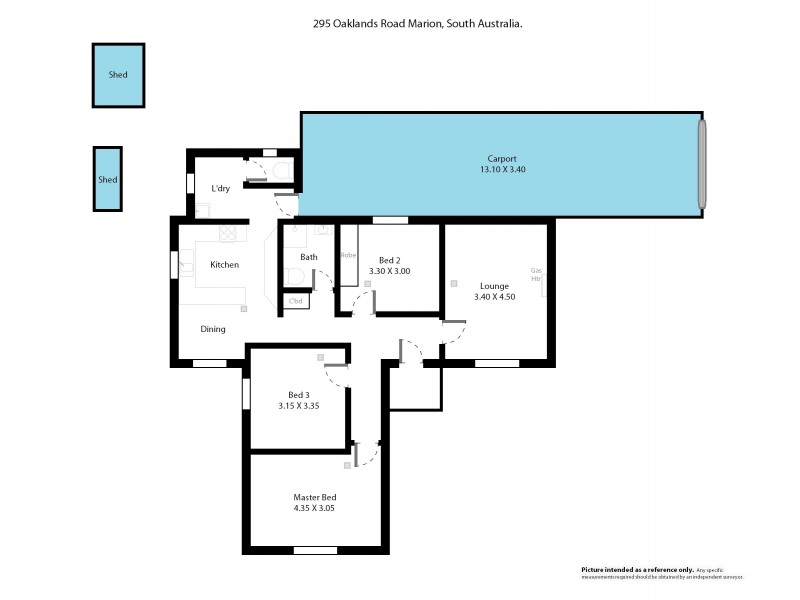 295 Oaklands Road, Marion SA 5043 Floorplan