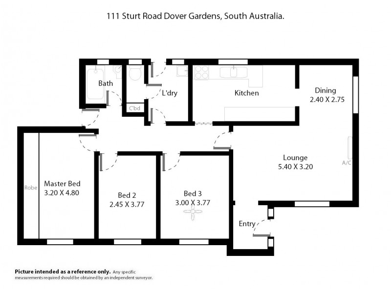 111 Sturt Road, Dover Gardens SA 5048 Floorplan