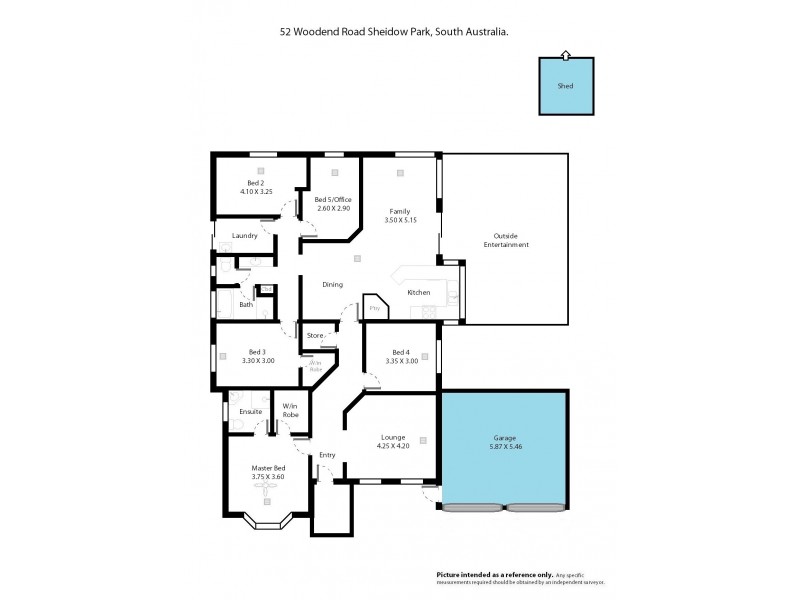 52 Woodend Road, Sheidow Park SA 5158 Floorplan