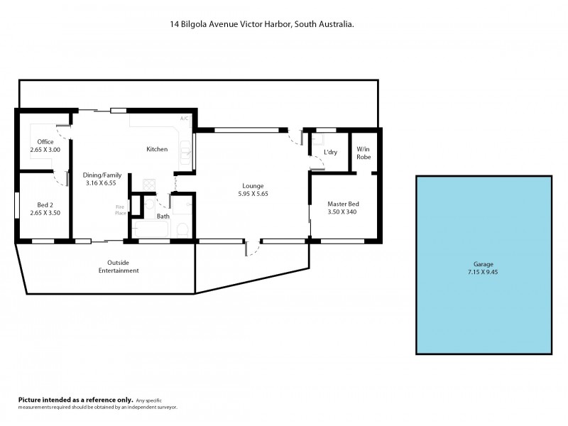 14 Bilgola Avenue, Hayborough SA 5211 Floorplan