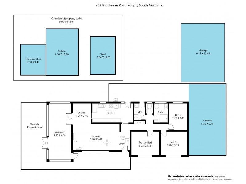 428 Brookman Road, Meadows SA 5201 Floorplan