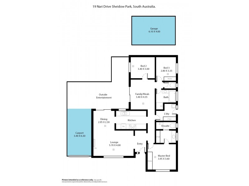 19 Nari Drive, Sheidow Park SA 5158 Floorplan